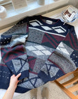 The Multi Pattern Retro Sweater (LT)