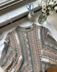 The Pastel Coogi Style Sweater (M)