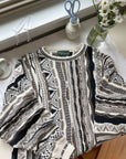 The Monochrome Coogi Style Sweater (L)