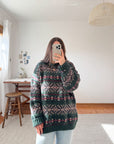 The Festive Fair Isle Sweater (XL)