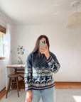 The Nordic Deer Sweater (S)