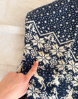 The Nordic Deer Sweater (S)