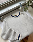 The Grey Collared Sweater (L)