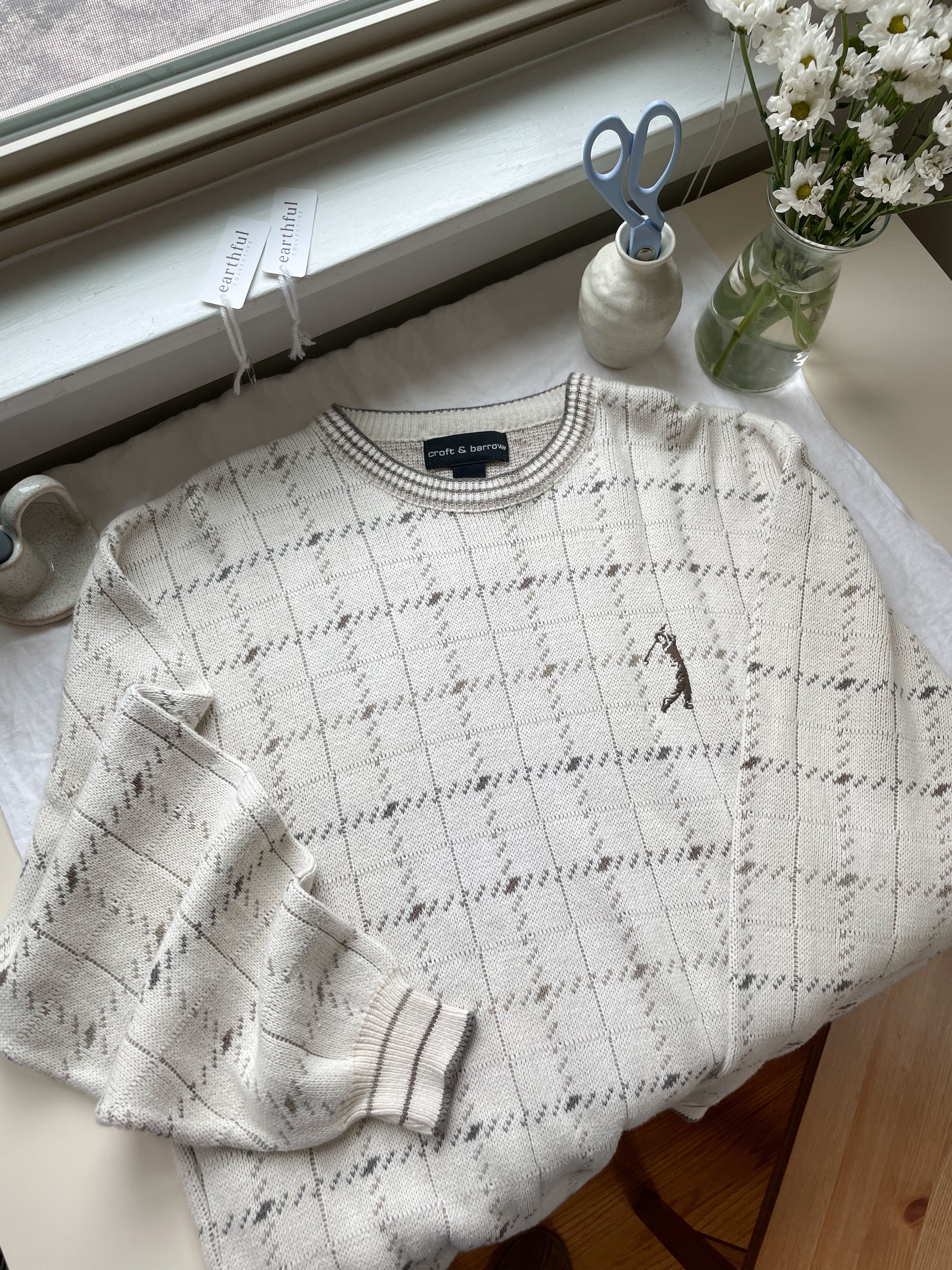 The Neutral Golf Sweater (L)