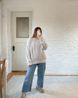 The Oatmeal Textured Sweater (M)