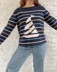 The Sailboat Striped Sweater (M)