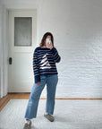 The Sailboat Striped Sweater (M)