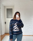 The Sailboat Striped Sweater (M)