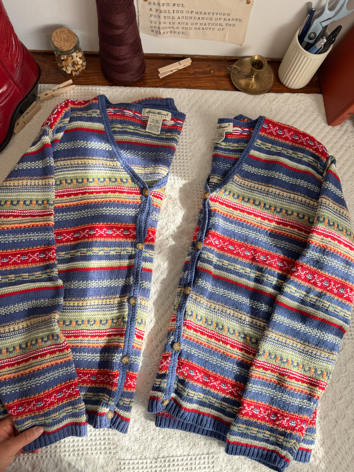 The Meadow Land Cardigan (M &amp; L)
