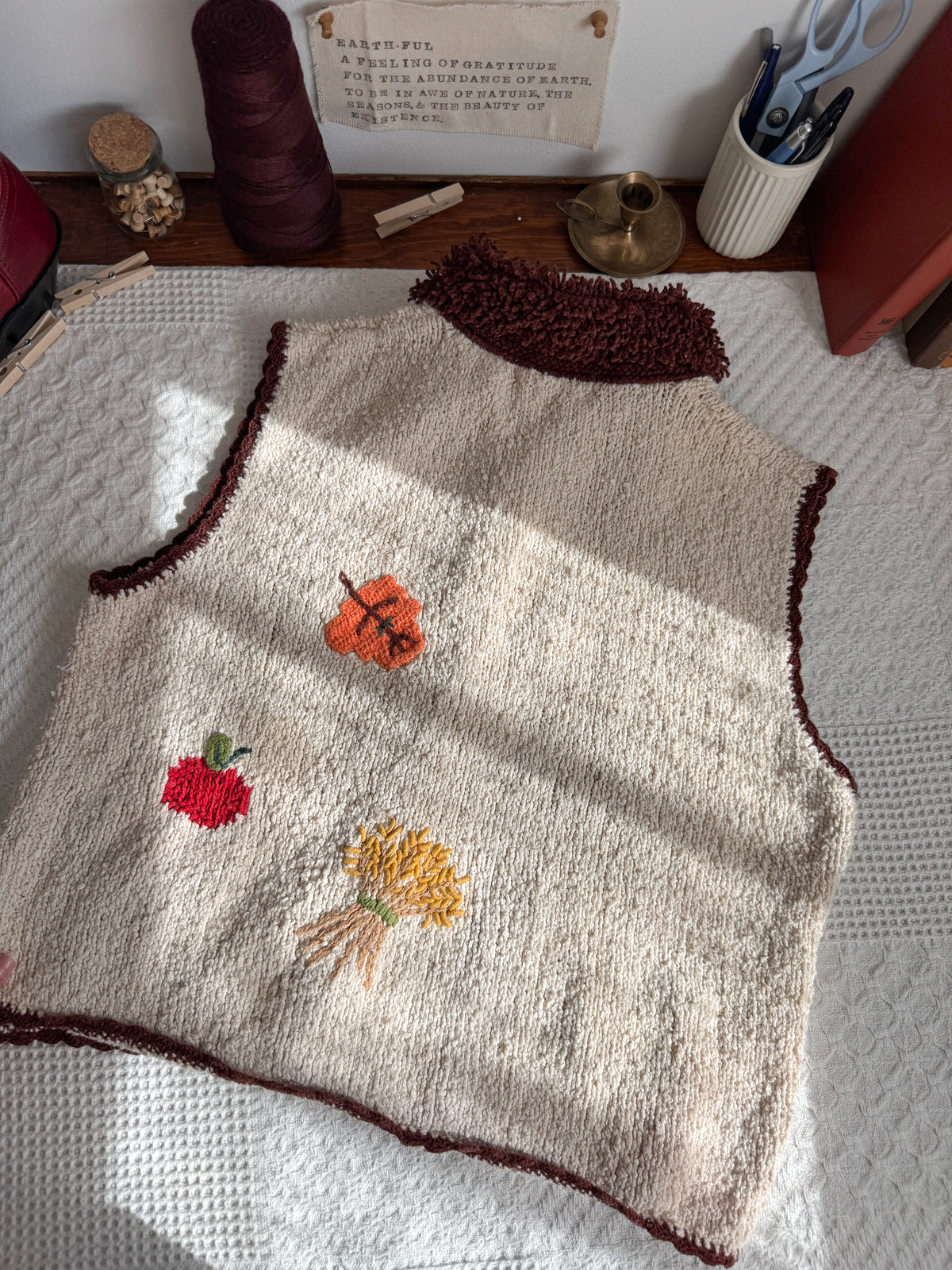 The Cornucopia Harvest Vest (L)