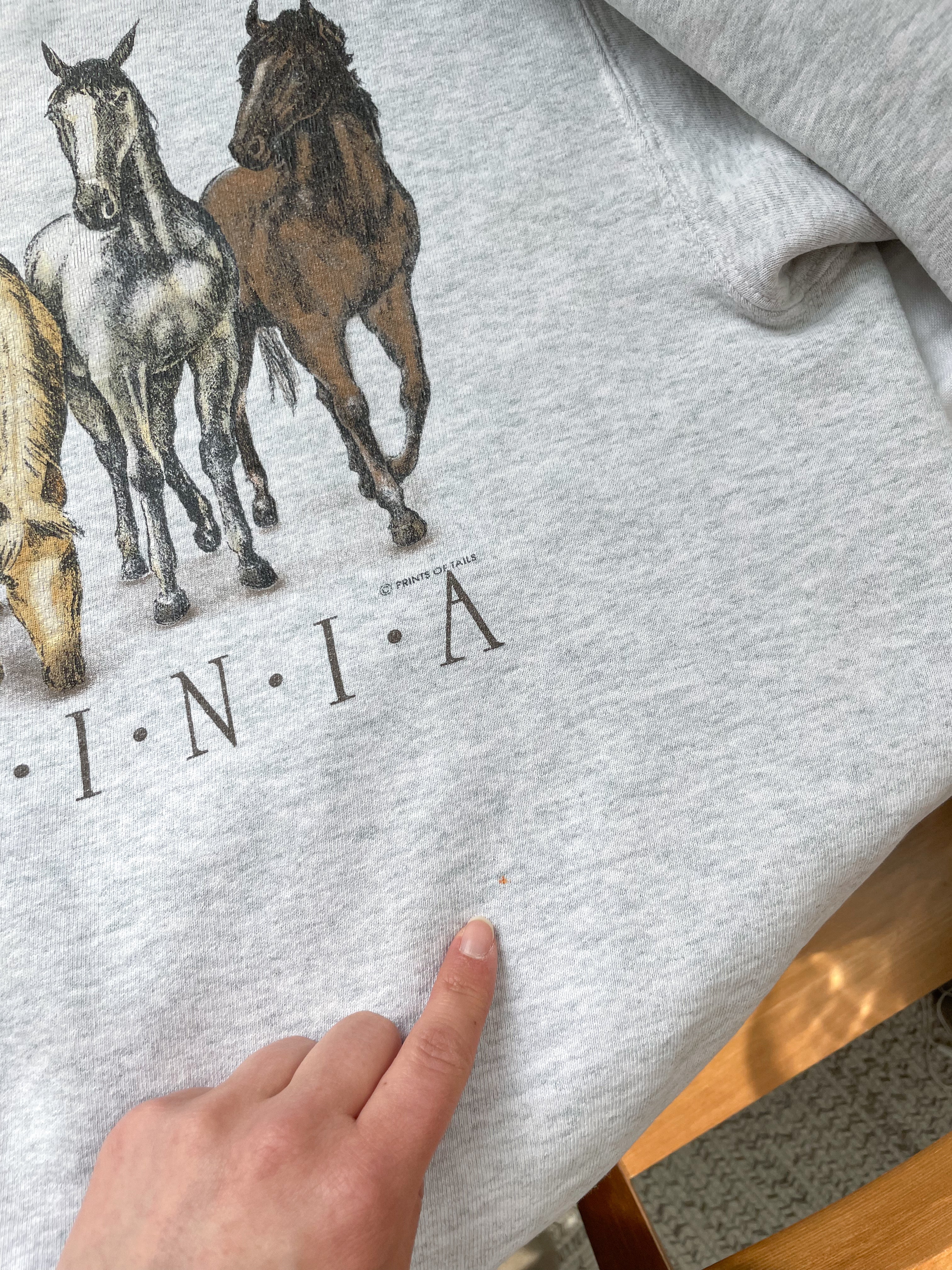 The Virginia Horse Crewneck (M)