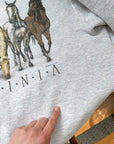 The Virginia Horse Crewneck (M)