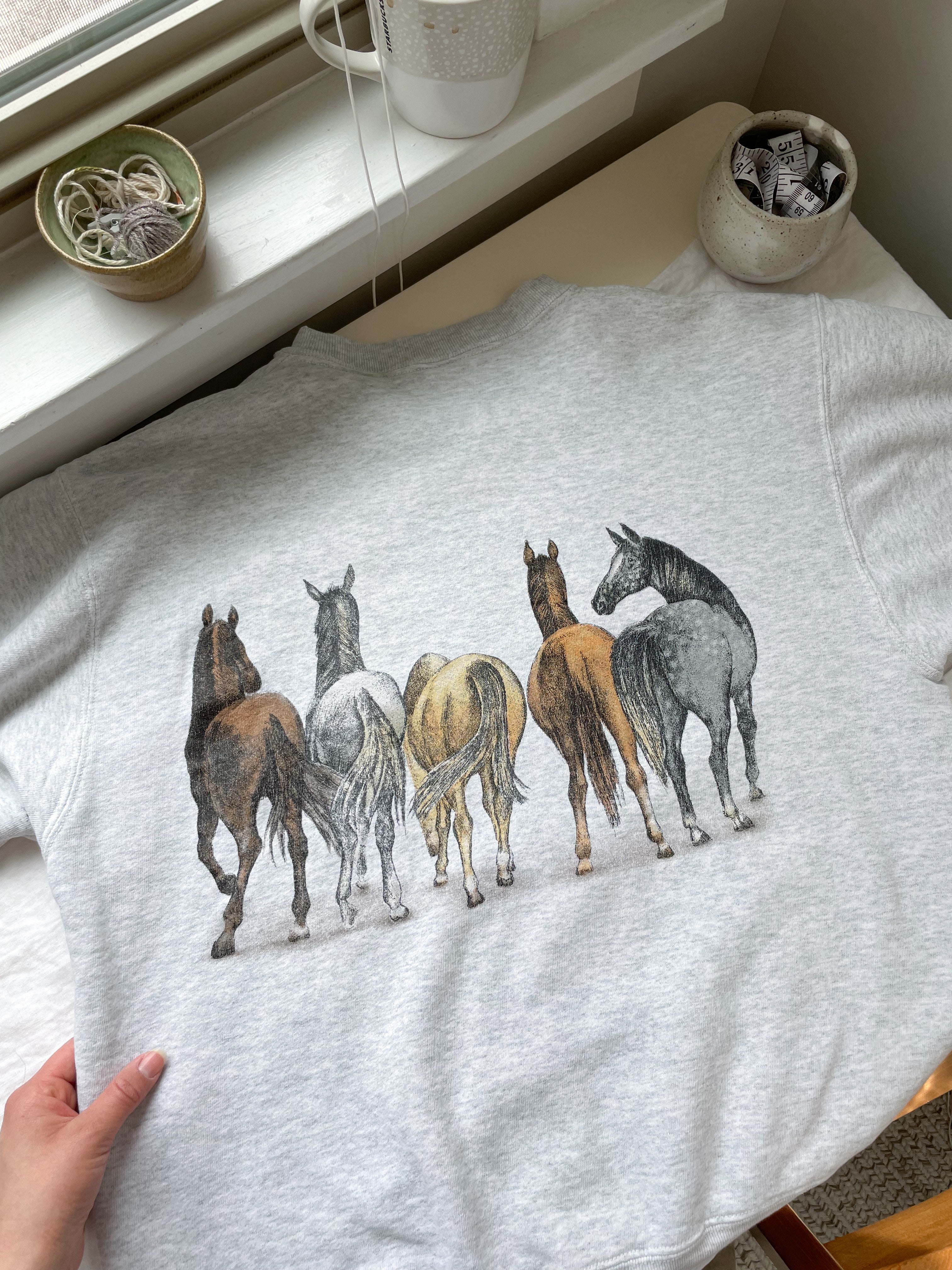 The Virginia Horse Crewneck (M)