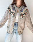 The Mountain Lodge Fair Isle Cardigan (M)