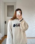 The Animal Embroidery Sweater (XXL)