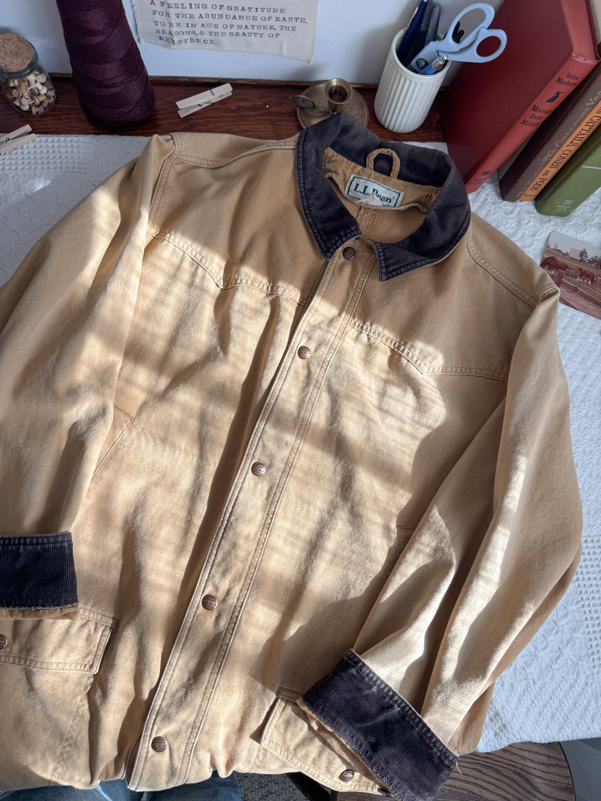 The Mustard Seed Long Trench Coat (XL)