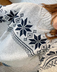 The Snowflake Mock Neck (L)