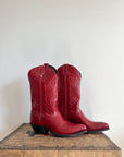The Cherry Red Cowgirl Boots (7)