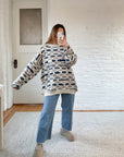 The Textured Pebble Sweater (XXL)