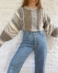 The Textured Pattern Sweater (M)