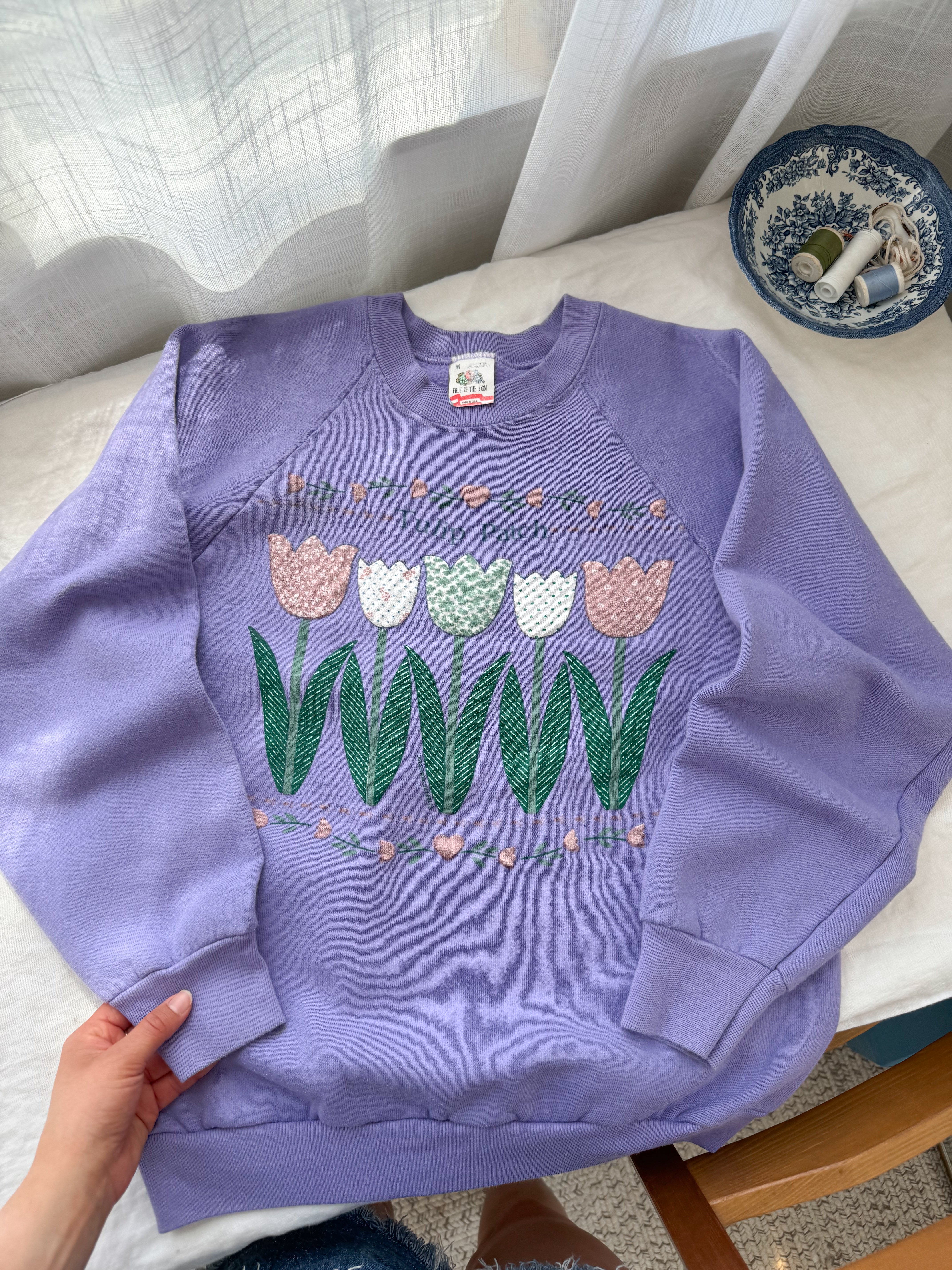The Tulip Patch Crewneck (S)