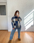 The Zig Zag Patch Sweater (L)