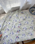 The Wisteria Vine Sheer Blouse (L)