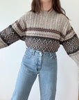 The Campfire Fair Isle Sweater (XL)