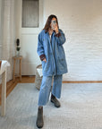 The Denim Chore Coat (L)