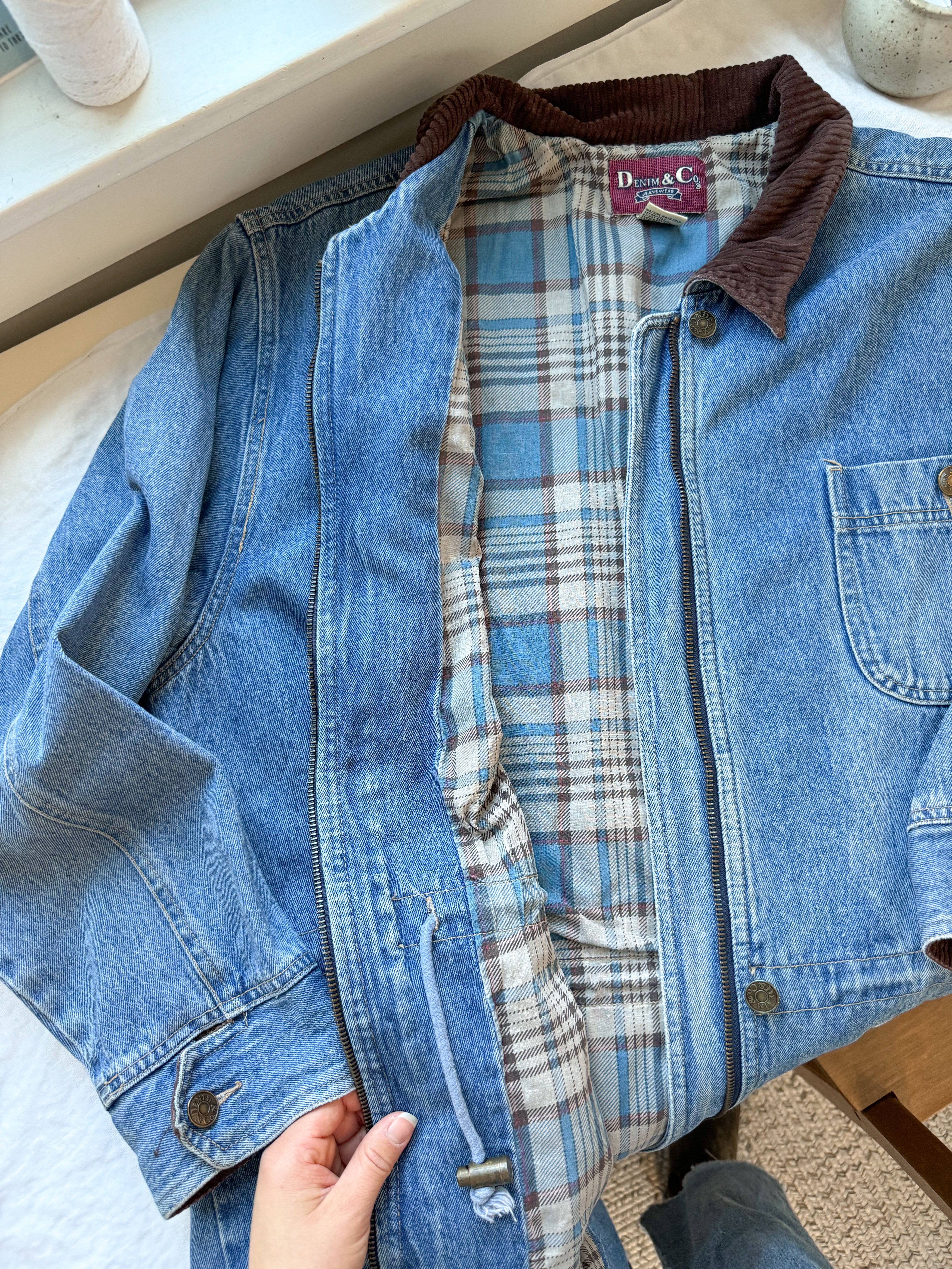 The Denim Chore Coat (L)