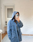 The Sky Blue Utility Coat (S)