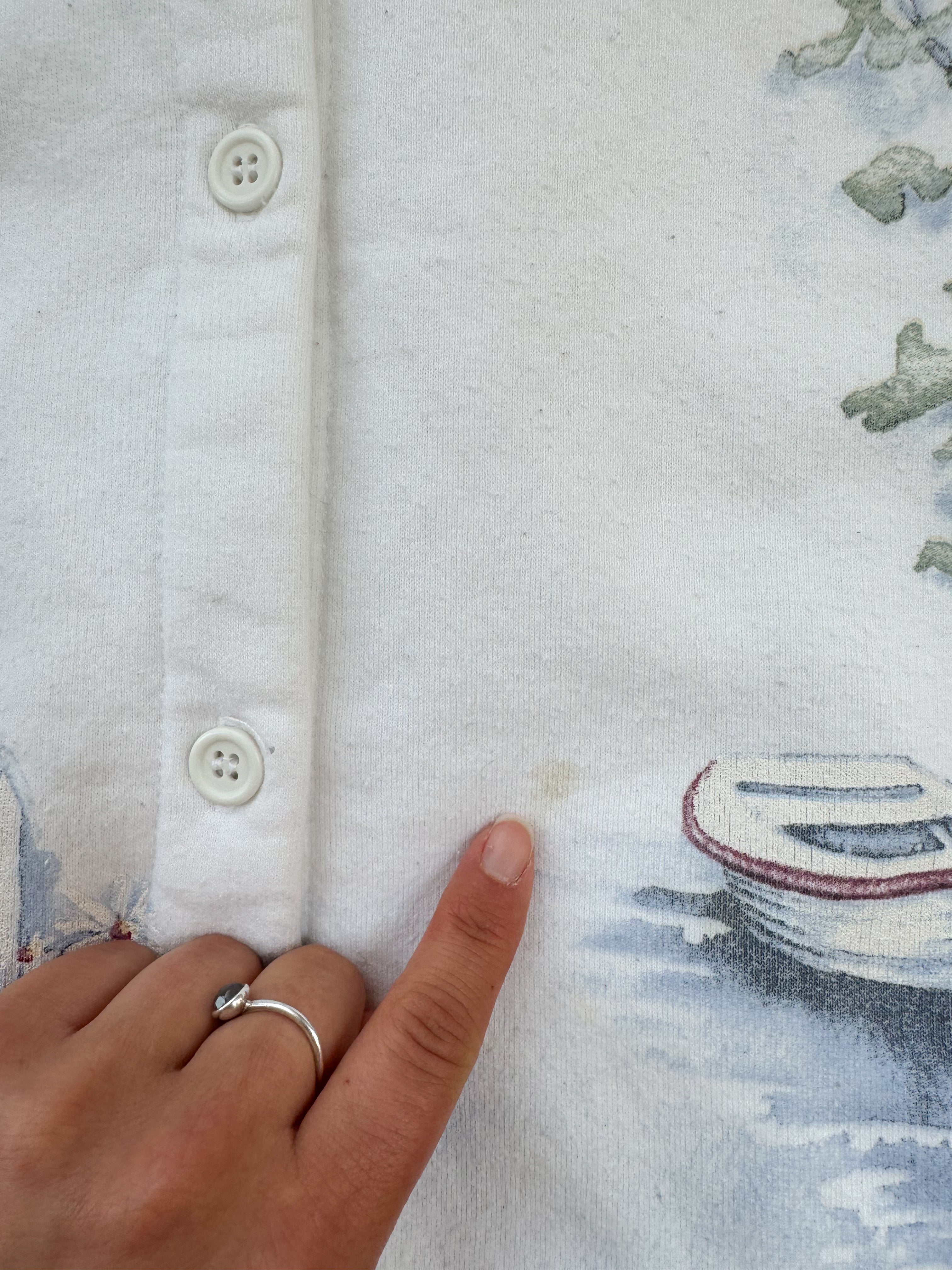 The Coastal Shore Grandma Cardigan (XL)