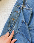 Midwash Squeeze Jeans Overalls (M)