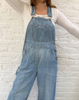 Vintage Light Wash Old Navy Overalls (S)