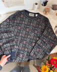 The Hieroglyphics Checker Sweater (M)