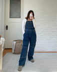 Dark Wash Carpenter Overalls (XS)