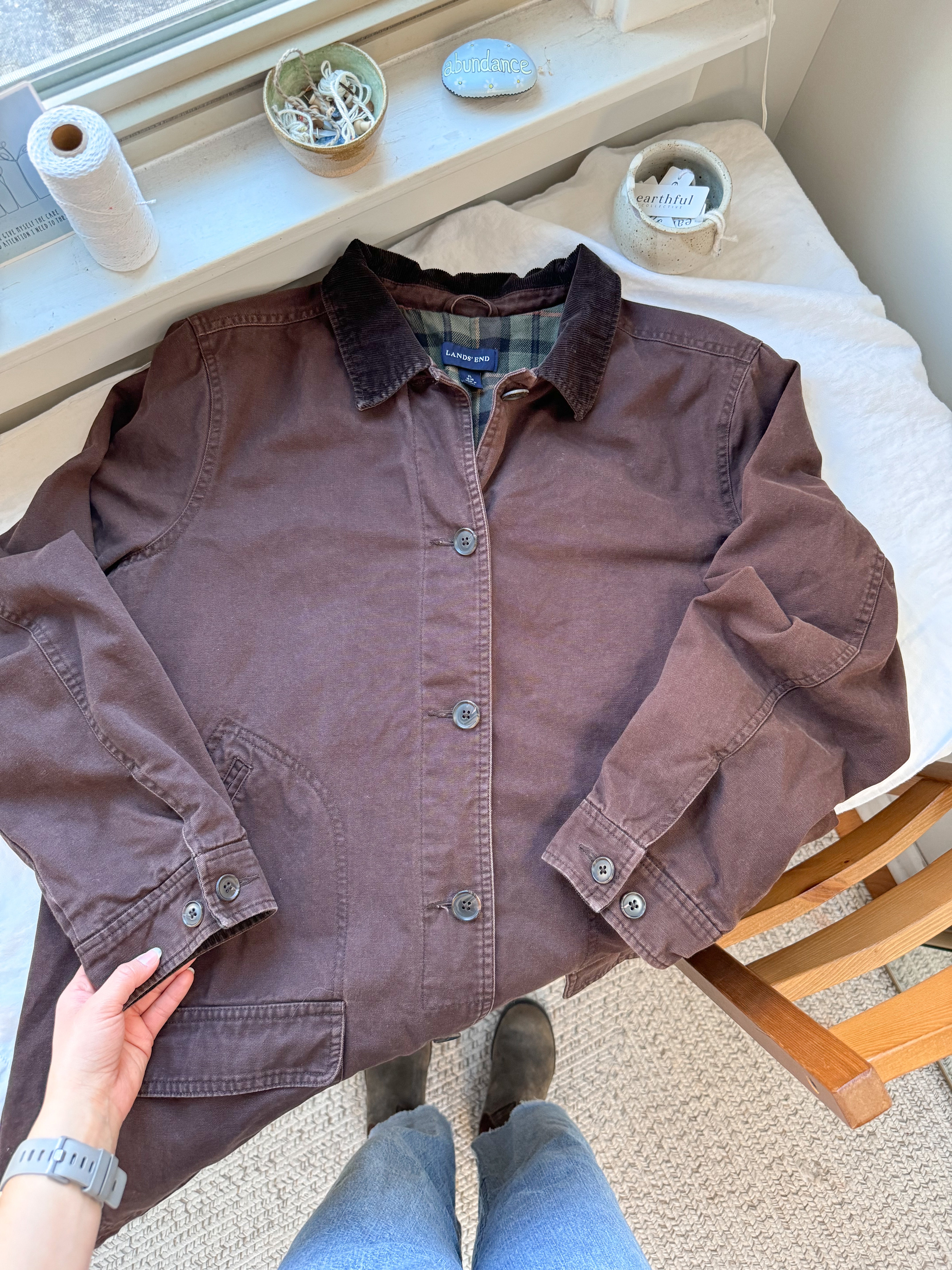 The Chocolate Brown Chore Coat (XL)