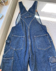 Dark Wash Carpenter Overalls (XS)