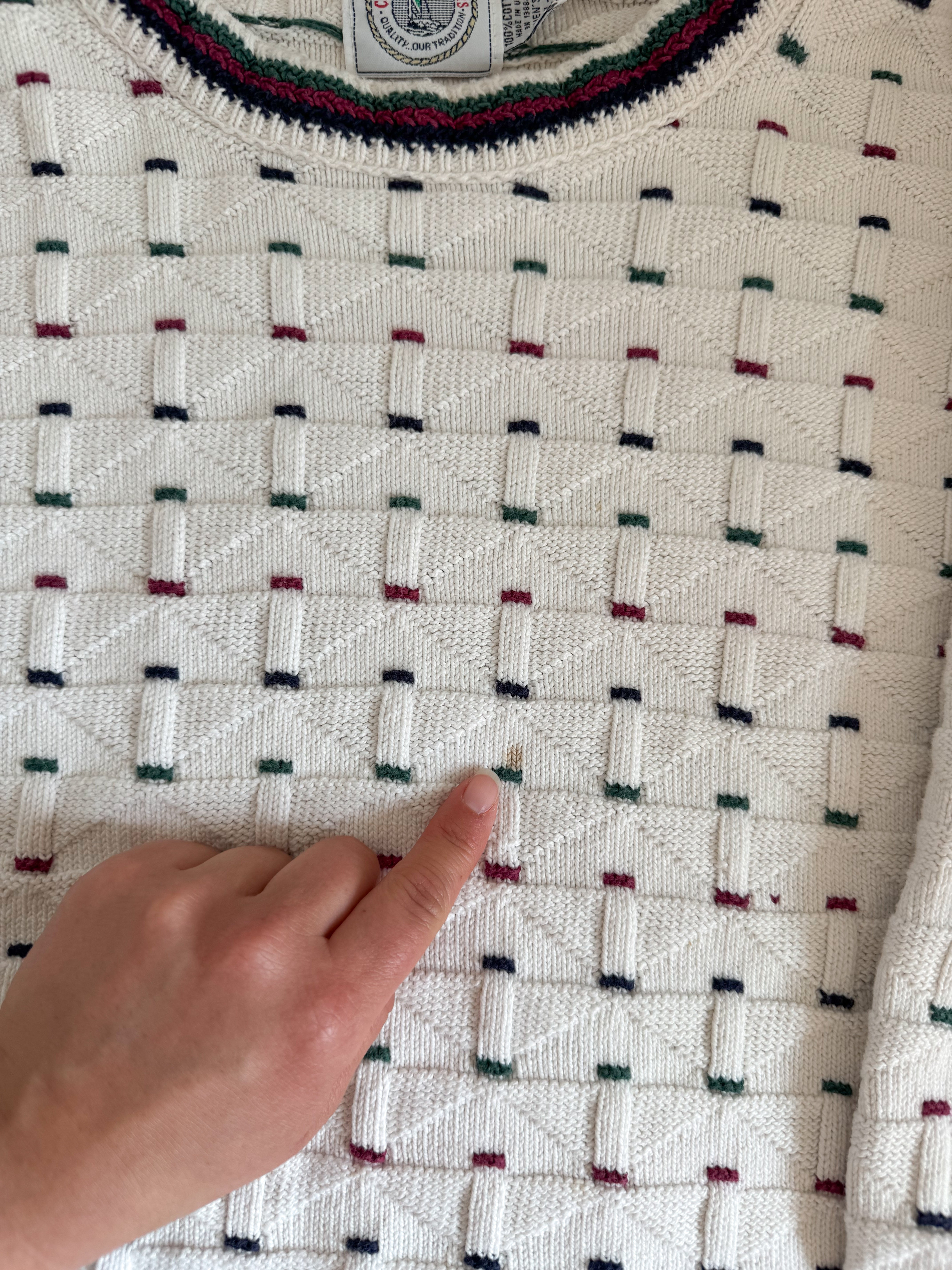 The Dotted Dash Sweater (XL)