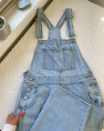 Light Wash Levi Overalls (S)