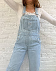 Light Wash Levi Overalls (S)