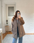 The Suede London Coat (M)