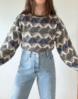The Diamond Line Sweater (M)