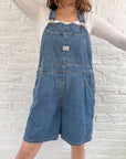 Mid Wash Old Navy Shortalls (L)