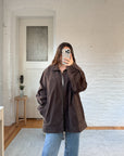 The Brown Bomber Jacket (XL)