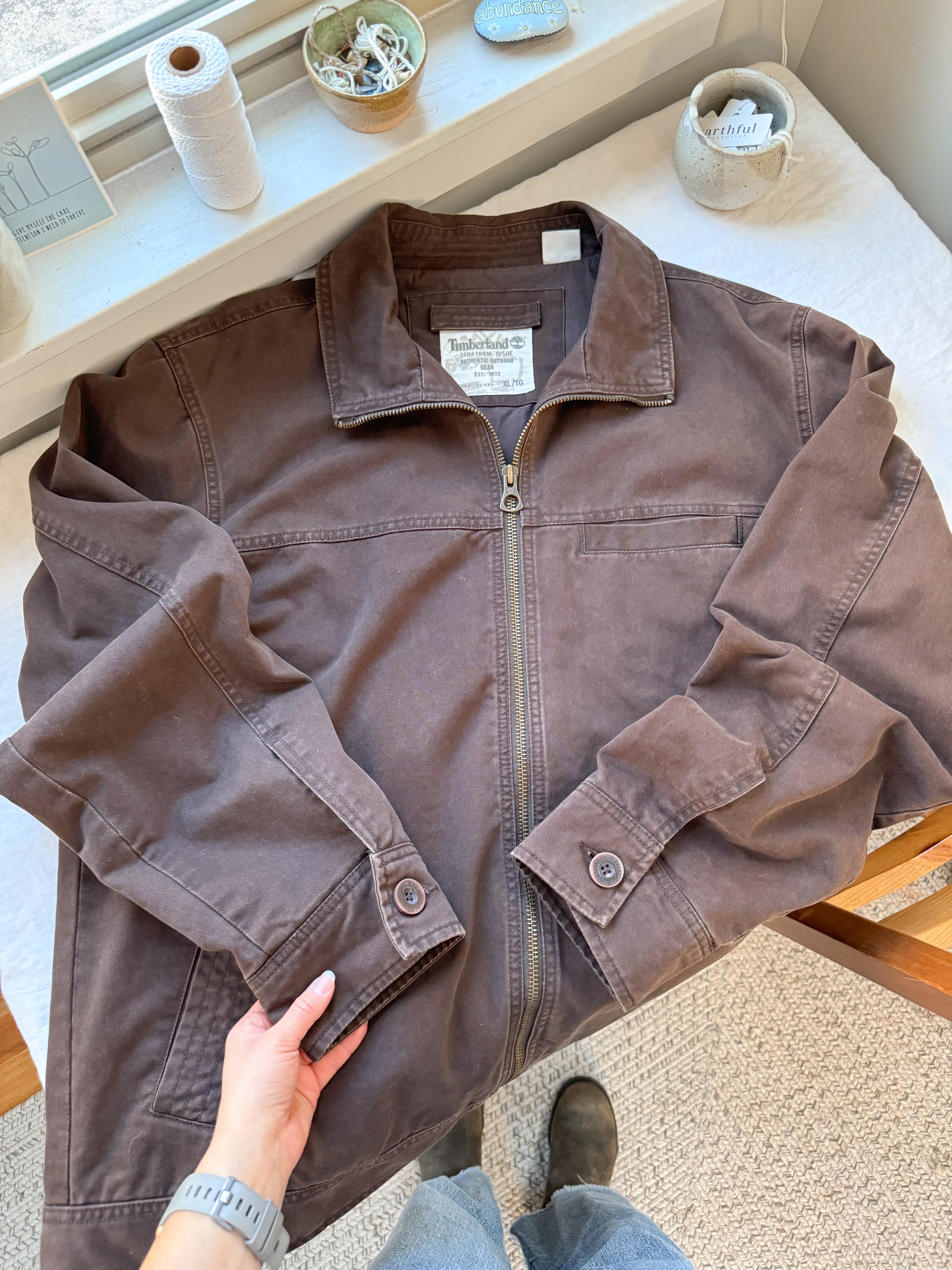 The Brown Bomber Jacket (XL)