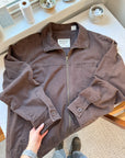 The Brown Bomber Jacket (XL)