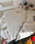 The Cream Bean Sweater (L)