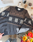 The Wooden Snowflake Sweater (XL)