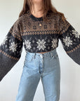 The Wooden Snowflake Sweater (XL)